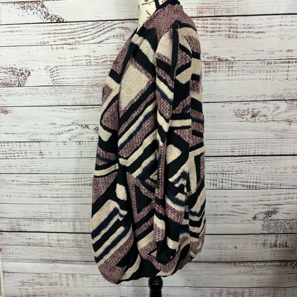 Lucky Brand waterfall front chevron size XS long sleeve cardigan‎ - Picture 4 of 11